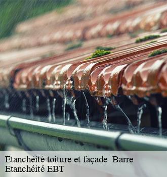 Etanchéité toiture et façade   barre-81320 Etanchéité EBT