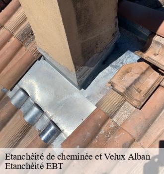 Etanchéité de cheminée et Velux  alban-81250 Etanchéité EBT