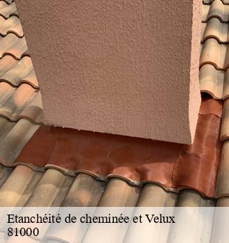 Etanchéité de cheminée et Velux  albi-81000 Etanchéité EBT