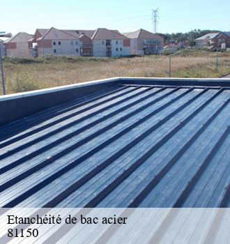 Etanchéité de bac acier  cestayrols-81150 Etanchéité EBT